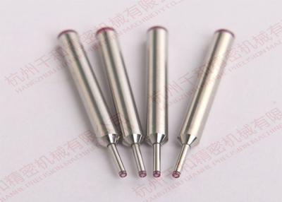 China De spiegel Gebeëindigde Naalden Ruby Nozzle Stainless Steel van de Draadgids met Ruby Tipped Te koop