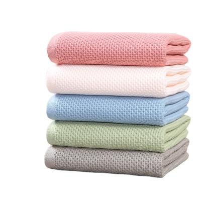 China 100% Cotton Cleaning Waffle Weave Kitchen Dish Towel Washcloth Ultra Soft QUICK DRY Face Towel For Gifts for sale