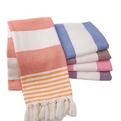 China Wholesale QUICK DRY 100% Cotton Hammam Peshtemal Turkish Towels Bath Towel QUICK DRY With Custom Logo for sale