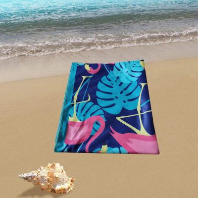 China Super Absorbency QUICK DRY Printed Microfiber Beach Towel Beach Towel For Outdoors for sale