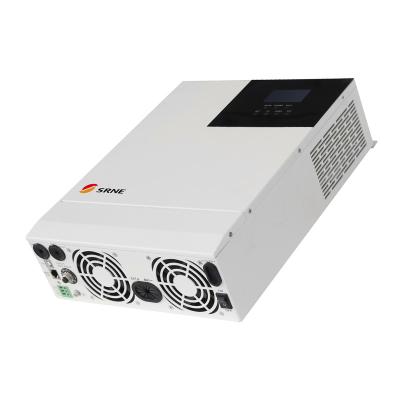 China SRNE HF Series 40 60 amp mppt off-grid hybrid solar charge controller 378*280*103mm for sale