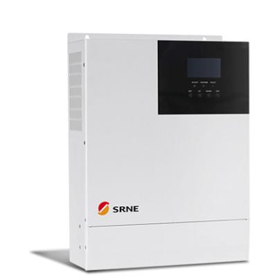 China HF Hybrid pure sine wave solar inverters 48V 5KW 80A HF4850S80-145 with LCD screen 426mm*322mm*124mm for sale