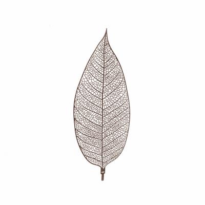 China Contemporary Eco-friendly And Durable Carved Metal Home Wall Decor Leaf Shape Art Living Room Iron Flower Wall Decoration for sale