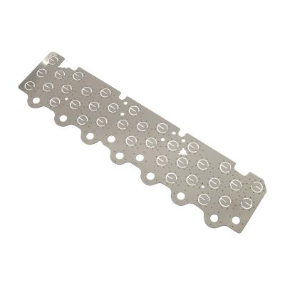 China Easy to Spacer Custom Pure Nickel Strip Punch Strip Tab Metal Welding Battery Holder Spot Welding Nickel Battery Strip for sale