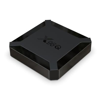 China 4k@60fps Shizhou New 10.0 X96Q 2.4G Wifi Allwinner H313 4K TV Box Android Smart Android Technology 2021 for sale