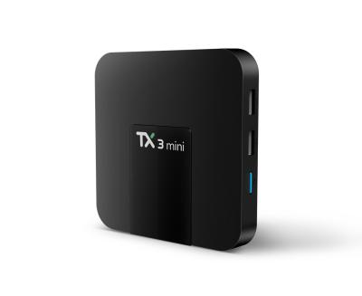 China 2021 Android 9.0os Shizhou MINI tech quad core android 7.1 tv box TX3 update meida tx3 pro player tx3 mini 1gb 8gb for sale