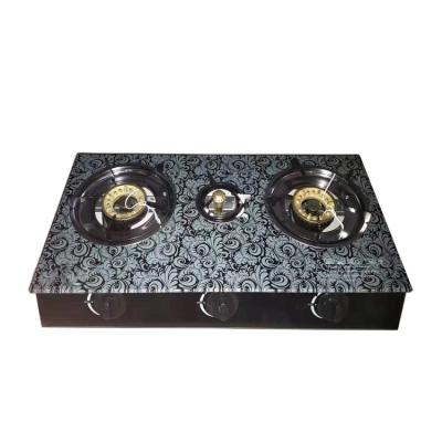 China Popular Hotel Custom Two Valves Stove Cooker For Kitchen Use Gas Stove 8003-A08 for sale