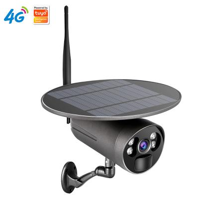 China Newest Tuya Smart NIGHT VISION SILAP IP Power Supply Camera 4g Wireless Waterproof Solar Camera for sale