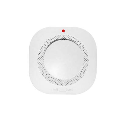 China Remote Control No Needed Wireless Home Punch Smoke Detector Easy Installation High Sensitivity Smart Alarm for sale