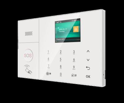 China Home Security Remote Control Alarm System Tuya App WIFI GSM Indoor Garden Security Touch Screen SILAP-108 for sale