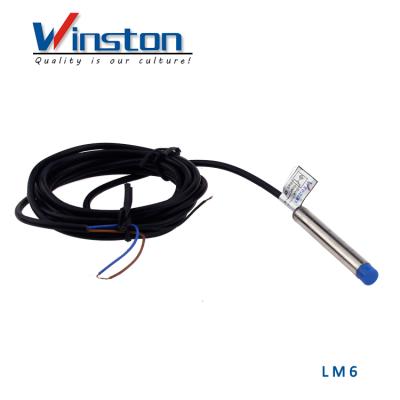 China Small Sensor M6 Recessed Distance NPN Inductive Proximity Sensor / PNP for sale