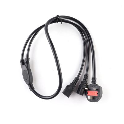 China Hot Selling Brand New Two Industrial High Quality British Standard Power Cord for sale