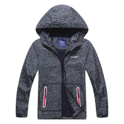 China 2021 New Style High Quality Boys Breathable Outerwear Waterproof Hoodie Windproof Jacket For Kids for sale