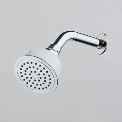 China New 4 Inch ABS Material Rainfall Shower Head High Pressure Bathroom Overhead White Back Style No-Dial for sale