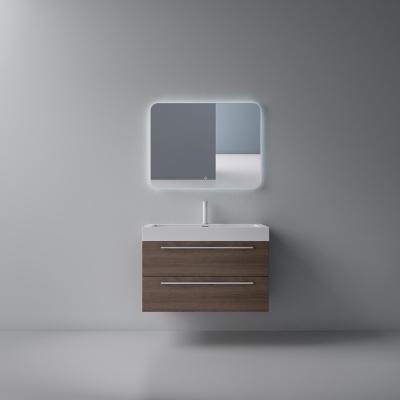 China Environmental Friendly Fashion Hot Sale Bathroom Furniture Set Modern Simple Vanity for sale