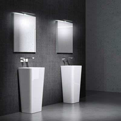 China Shampoo Sinks Slim Ceramic Sanitary Ware Mini Wash Basin Countertops for sale