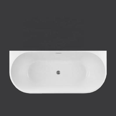 China Eco-friendly Modern Freestanding Acrylic Rectangle Tub Ware Material Material Adult Bathtub Bathtub Sanitary for sale