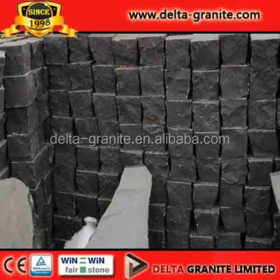 China Natural black basalt cobblestone cobblestones with high standard and cheaper price, China natural black basalt cobblestones with timely delivery for sale