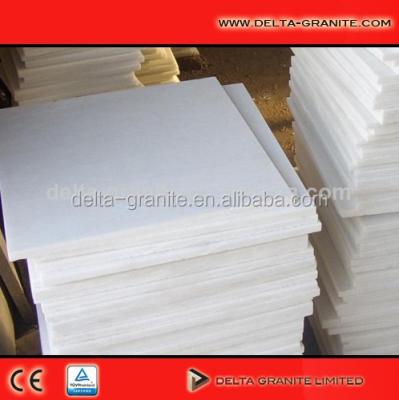 China Natural polished marble floor tile, 305X305X10mm polished marble floor tile for sale