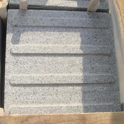 China The round dot/space etc. measures granite pavers touch stone for blind people for sale