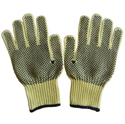 China Convenient Direct Supply Professional Professional Cut-resistant High Temperature Gloves Factory PVC Insurance Work Gloves for sale