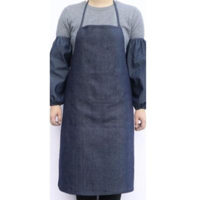 China Hot Sale Denim Canvas Cleaning Cotton Work Wear-resistant Factory Men And Women Aprons for sale