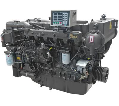 China Professional cast iron YC6MK260L-C20 260HP China manufacture popular product explosion proof piping marine diesel engine for sale