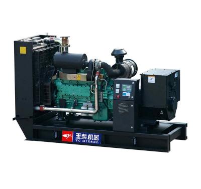 China Pure copper brushless silent type diesel generator set engine YCG-325S price water cooled set of new design diesel suitable popular product for sale