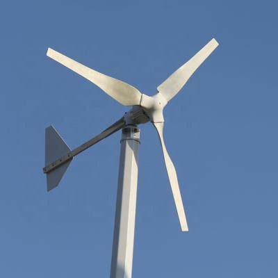 China Wind Turbine 2KW 3 PCS 48V/96V Blades CE Approval Use For Land And Marine RX-2000H3 for sale