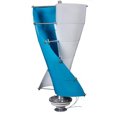 China 300W 12V 24V Vertical Wind System Propeller Wind Turbine Used for Land or Boat or Rooftop for sale