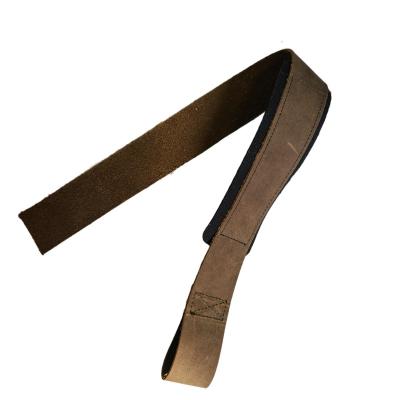 China Leather Weight Lifting Straps Wraps Non-Slip Fitness Weightlifting for Pull Ups, Powerlifting, Gym, Strength, CrossTraining, Deadlifting for sale