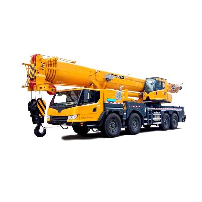 China TRACK price of CRANE Official Manufacturer XCT80 80 Ton Crane Truck Mobile Truck Crane for sale