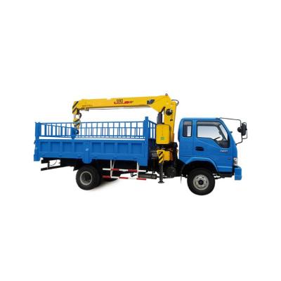 China TRUCK CRANE 6T Truck Mounted Crane Manipulator New Right Drive Truck Mounted Crane for sale