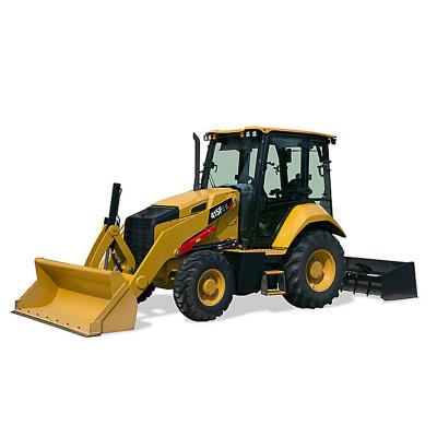 China Hotels mini tractor with front end loader and backhoe 415F backhoe loader with price for sale