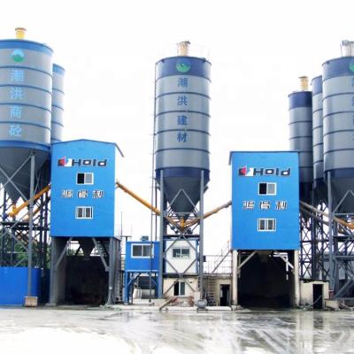 China Zoomlion 90 m3/h Mini Concrete Plant Germany HZS90P Batching Specification for Hotels for sale