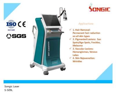 China OEM/ODM Laser Alexandrite Hair Removal For Salon Clinic Spa Hospital for sale