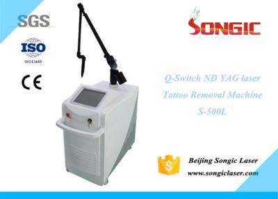 China White Vertical Q Switch Nd Yag Laser Tattoo Removal Machine 2000mj for sale