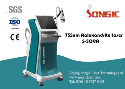 China Professional 755 nm Alexandrite Laser Machine With Laser Hair Removal System for sale