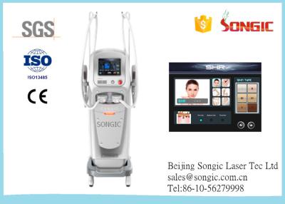 China Vertical Permanent ipl laser hair removal machine 640~950nm , 430~1200nm for sale