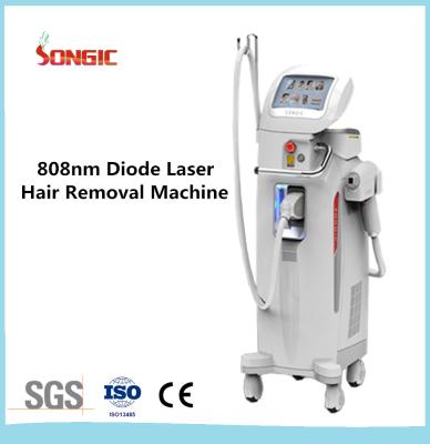 China Perfect Cooling System 808nm Diode Laser Hair Removal Machine 12 * 12 mm2 Spot for sale