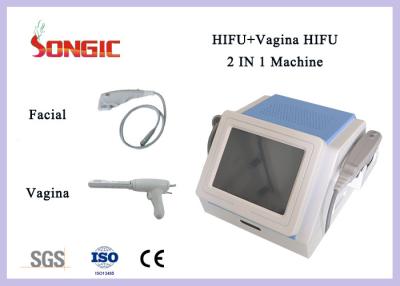 China Facial HIFU + Vagina HIFU 2 in 1 Wrinkle Removal Vagina Tightening Machine for sale