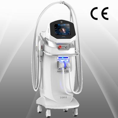 China IPL RF schoonheid apparatuur, verticale optische licht radio frequentie E-Light Laser Ontharing Te koop