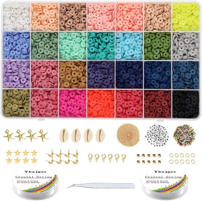 China Jewelry Making 5660 Pcs 28 Colors Premium Jewelry Making Accessories Heishi Beads For Jewelry Making for sale