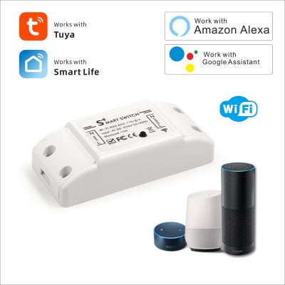 China Wholesale Tuya Smart Modern Home Mini DIY WiFi Electric Lamp Switch With APP Google Alexa Voice Control Mobile Assistant for sale