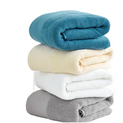 China Child safe low priceComfortable and Softbathtoom towelshigh quality bath towelswithoversized cotton bath towels for sale