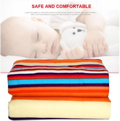 China New 2022 PORTABLE Safe Electric Blanket Heated Electric Under Bed Blanketwith Electric Heating Blanket Cushion for sale