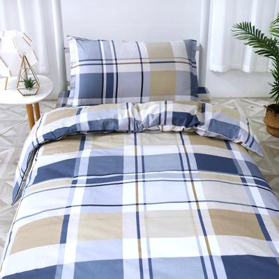 China Factory Wholesale Home School Dorm Quilt Cover Soft Comfortable 100% Cotton Hospital Dormitory Bedding for sale