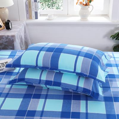 China Anti-static Hot Washable Machine Deformation Resistant Low Price Double Bed With Comfortable Soft Style Pillowcases for sale