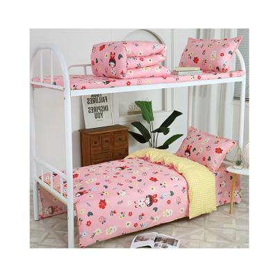 China Nondisposable Customized 6pcs Pillowcase 100% Cotton Bed Mattress Inner Comforter Core Sheet Set for sale