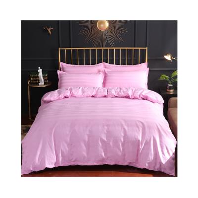 China Designer Bedlinen 40 2m Nondisposable 100% Cotton Sheets Satin Weave Comforter 4pcs Comforter Cover Bedding Set for sale